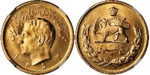 5 Pahlavi Iran Gold Mohammad Reza Pahlavi (1919-1980)