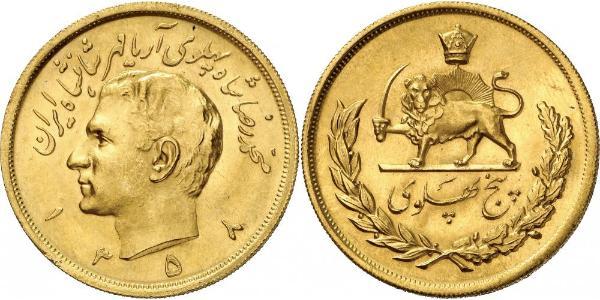 5 Pahlavi Iran Oro Mohammad Reza Pahlavi (1919-1980)