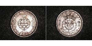 5 Pataca Macao (1862 - 1999) / Portugal Silber 