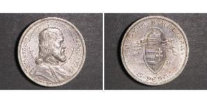 5 Pengo Kingdom of Hungary (1920 - 1946) Argento Stefano I d