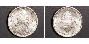 5 Pengo Reino de Hungría (1920 - 1946) Plata Esteban I de Hungría