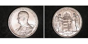 5 Pengo Kingdom of Hungary (1920 - 1946) Silver Miklós Horthy