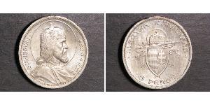 5 Pengo Kingdom of Hungary (1920 - 1946) Silver Stephen I of Hungary