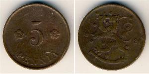 5 Penny Finlandia (1917 - ) Bronce 