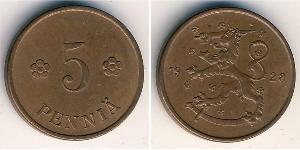 5 Penny Finlandia (1917 - ) Bronce 