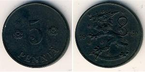 5 Penny Finnland (1917 - ) Bronze 