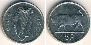 5 Penny Irland (1922 - ) Kupfer/Nickel 