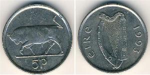 5 Penny Irlanda (1922 - ) Níquel/Cobre 