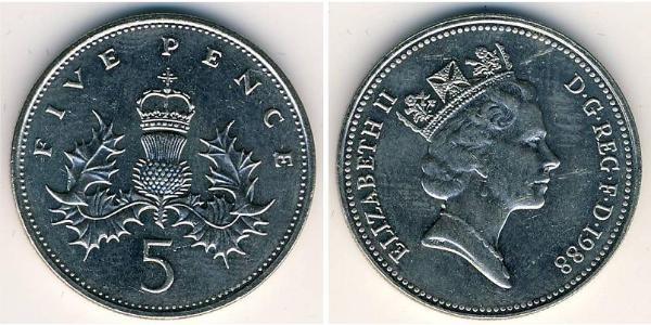 5 Penny Feriind Kiningrik (1922-)  