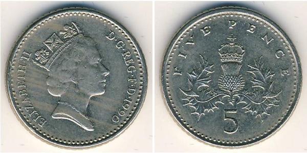 5 Penny Feriind Kiningrik (1922-)  