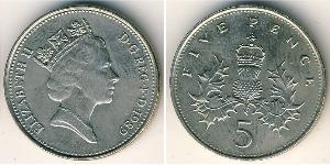 5 Penny Vereinigtes Königreich (1922-)  