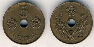 5 Penny 芬兰 青铜 