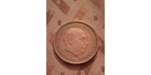 5 Peseta Francoist Spain (1936 - 1975) Copper/Nickel 