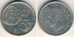 5 Peseta Royaume d’Espagne (1976 - ) Cuivre/Nickel Juan Carlos I (1938 - )