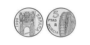 5 Peseta 西班牙 Steel/镍 胡安·卡洛斯一世 (1938 - )