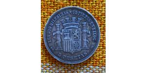 5 Peseta Kingdom of Spain (1814 - 1873)  