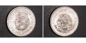 5 Peso Messico Argento 