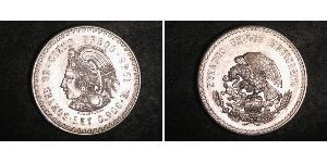 5 Peso Messico Argento 