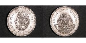 5 Peso Messico Argento 
