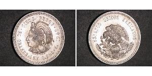 5 Peso Messico Argento 
