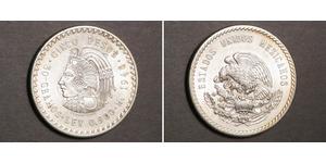 5 Peso Messico Argento 