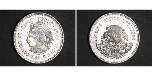 5 Peso Messico Argento 