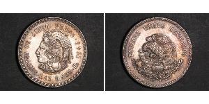 5 Peso Messico Argento 