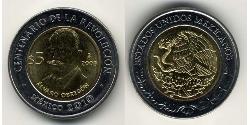 5 Peso 墨西哥 Bimetal 