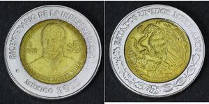 5 Peso 墨西哥 Bimetal 