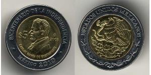 5 Peso 墨西哥 Bimetal 