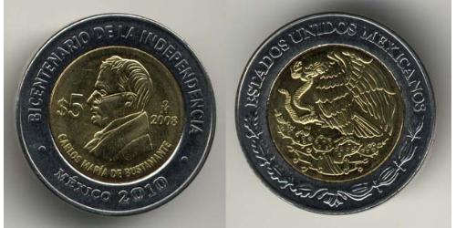 5 Peso 墨西哥 Bimetal 