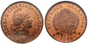 5 Peso Argentinien (1861 - ) Gold 