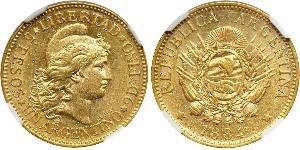 5 Peso Argentinien (1861 - ) Gold 