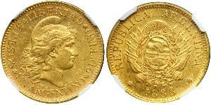 5 Peso Argentinien (1861 - ) Gold 