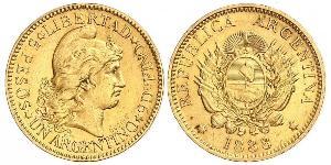 5 Peso Argentinien (1861 - ) Gold 