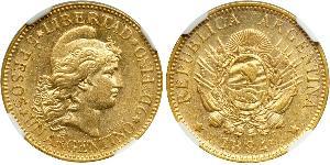 5 Peso Argentinien (1861 - ) Gold 