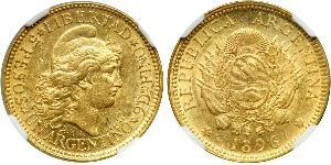 5 Peso Argentinien (1861 - ) Gold 