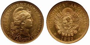 5 Peso Argentinien (1861 - ) Or 