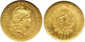 5 Peso Argentinien (1861 - ) Or 