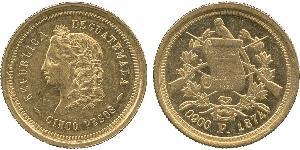 5 Peso Guatemala Or 