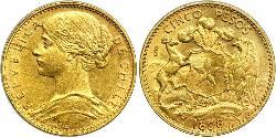 5 Peso Chile Oro 