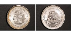 5 Peso México Plata 