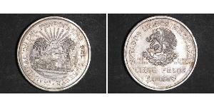 5 Peso México Plata 