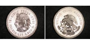 5 Peso México Plata 