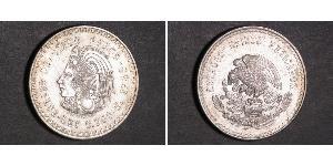 5 Peso México Plata 