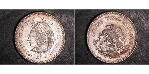 5 Peso México Plata 