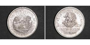 5 Peso México Plata 