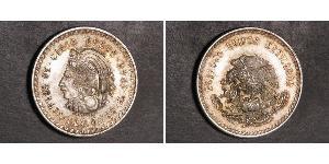 5 Peso México Plata 