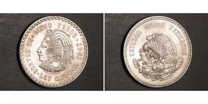 5 Peso México Plata 