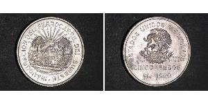 5 Peso México Plata 